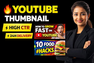 create professional youtube thumbnails for your videos