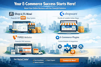 customize jtl shop jtl wawi shopware landing page typo3 shopware website plugin