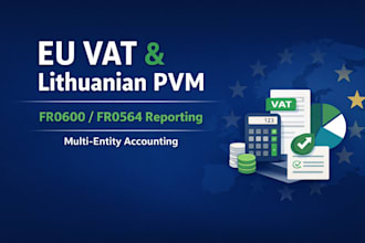 prepare eu vat return and lithuanian pvm declaration fr0600