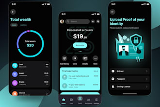 develop ai banking app ai chatbot app fintech app money transfer app loan app