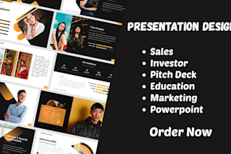 design investor pitch deck design canva presentation slides powerpoint redesign