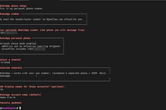 setup openclaw for you