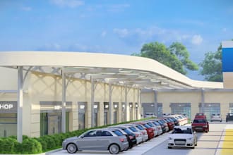 design 3d parking lot design, commercial parking, and site plan parking area