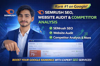 do semrush SEO audit keyword research and competitor analysis