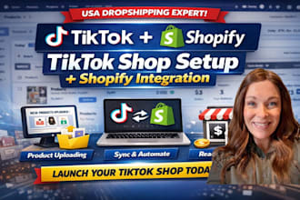 setup usa tiktok shop shopify tik tok dropshipping tiktok shop product uploading