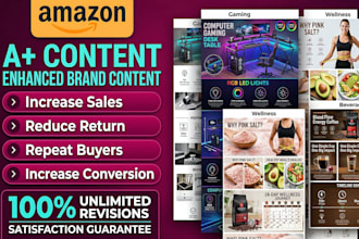 design stunning amazon ebc a plus content to boost sales