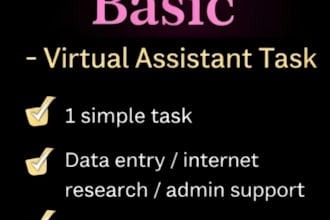 be your reliable virtual assistant for online tasks