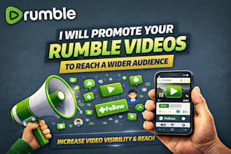 promote your rumble videos to reach a wider audience