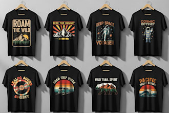 design modern typography or graphic t shirt design