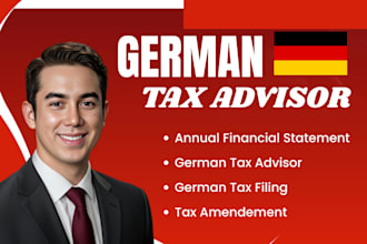 do german tax advisor, tax filing, annual financial statement, steuerberater