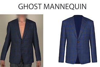 do ghost mannequin for clothing photos