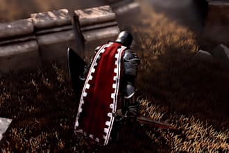 create 3d game assets or environment in blender