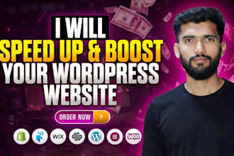 speed up and boost your wordpress website