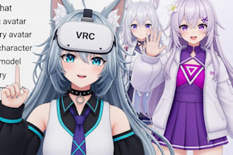 furry anime vrchat avatars vrc characters nsfw humanoid VR models nsfw avatar VR