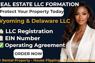 do llc registration and ein for real estate investors in wyoming and delaware