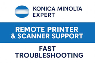 fix printer, scanner and network issues remotely