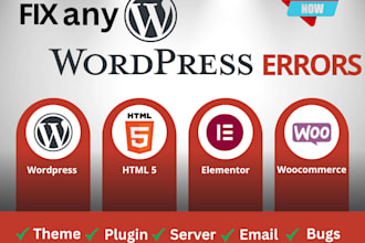 fix your wordpress website layout, responsiveness, and bugs