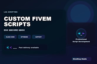 develop custom fivem scripts esx qbcore qbox