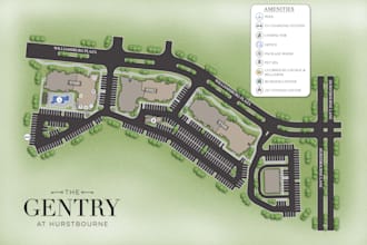 render site plan, plot plan, rv park map, subdivision layout