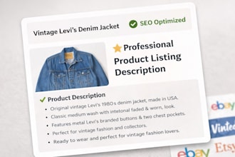 write professional product description