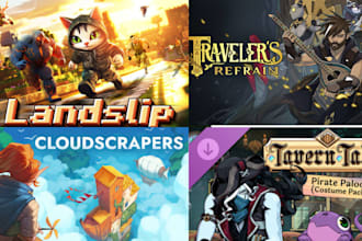 design steam capsule game cover art, steam header capsule artwork, game cover