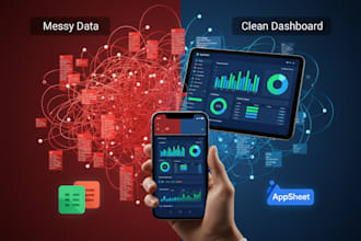 create automated accounting dashboards and custom appsheet apps