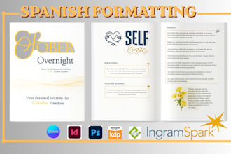 formato en español, ebook and paperback formatting, edición,libro infantil kdp