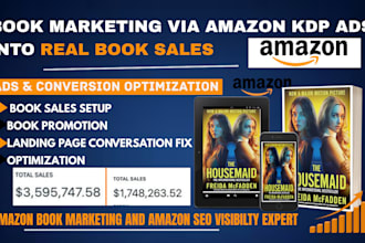 book marketing via amazon KDP ads