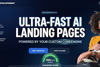 build a high performance SEO landing page