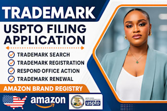 do trademark filing, search, sou, office action and patent filing, search review