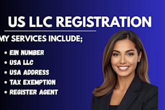 register your US llc for non residents with ein and operating agreement