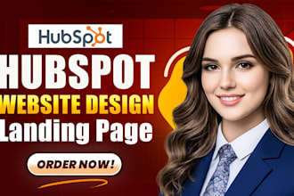 build hubspot website or hubspot landing pages