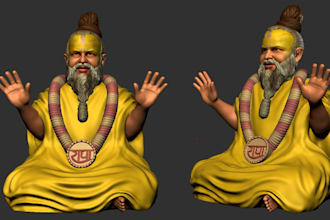 sculpt high quality 3d models, characters, and statues for 3d printing