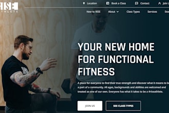 design and develop  business website