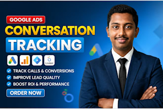 set google ads conversion tracking and ga4 ecommerce track