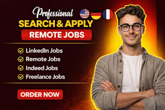 search and apply for remote jobs, linkedin jobs and online jobs on your behalf