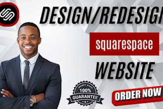 design professional squarespace website for your business squarespace design