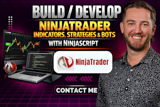 develop ninjatrader 8 indicator, strategy or nt8 trading bot using ninjascript