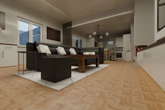 design photorealistic interior spaces