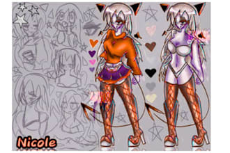 do fursona ref sheet furry reference sheet anthro  furry nsfw art character oc