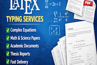 convert any document into latex overleaf professionally