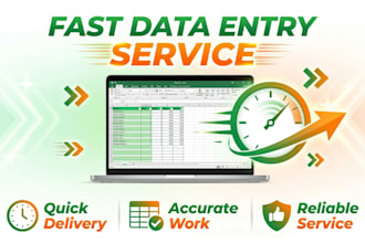 convert pdf to excel or word with accurate data entry