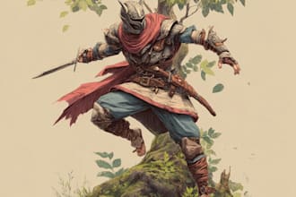 create a detailed dnd character for roleplay