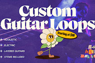 create custom guitar loops for trap and hip hop producers