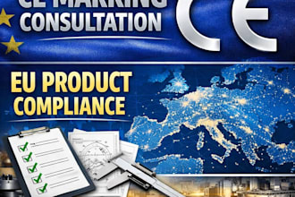 help you obtain ce marking certification for eu product