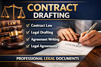 draft and review contract agreements lease agreements shareholder agreement