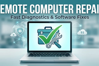 fix your computer or laptop issues remotely