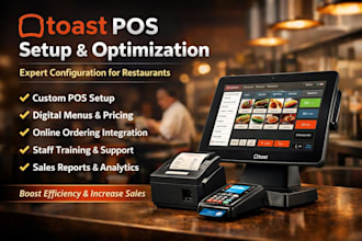 setup and optimize your toast pos system for your restaurant