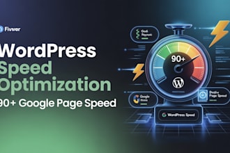optimize wordpress speed, fix core web vital and improve SEO
