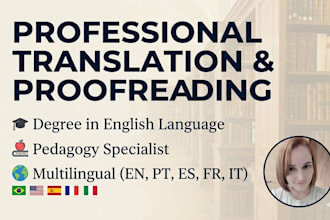 translate educational content in portuguese
